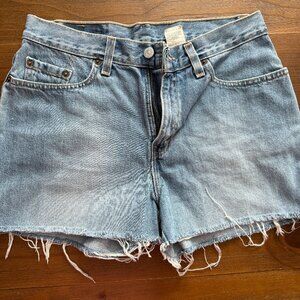 Vintage Levis Denim Shorts 10